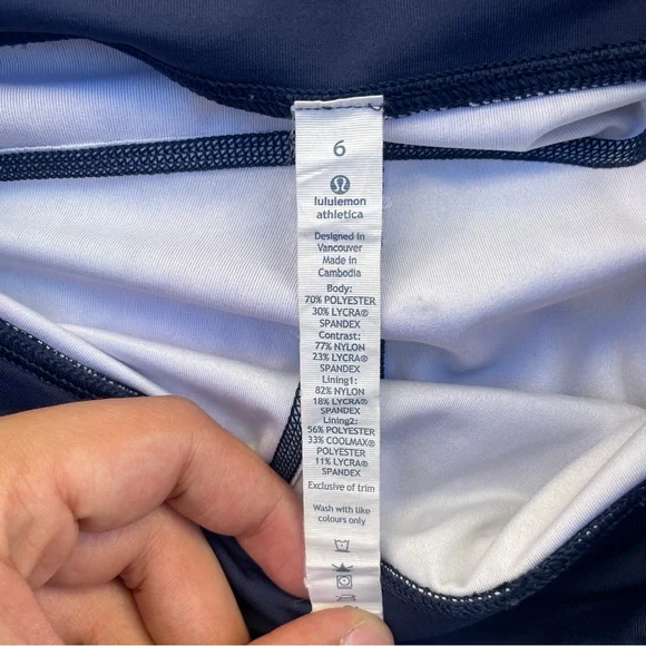 Lululemon Run Capri Leggings Women’s Size 6 - Picture 2 of 8